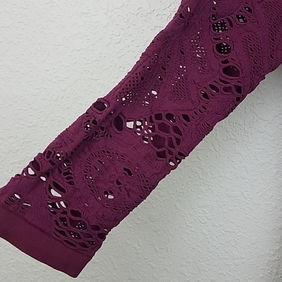 𝅺intimately free people berry blus XS shift dress - Picture 4 of 8